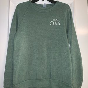 Wander North Georgia Sage Green Pullover